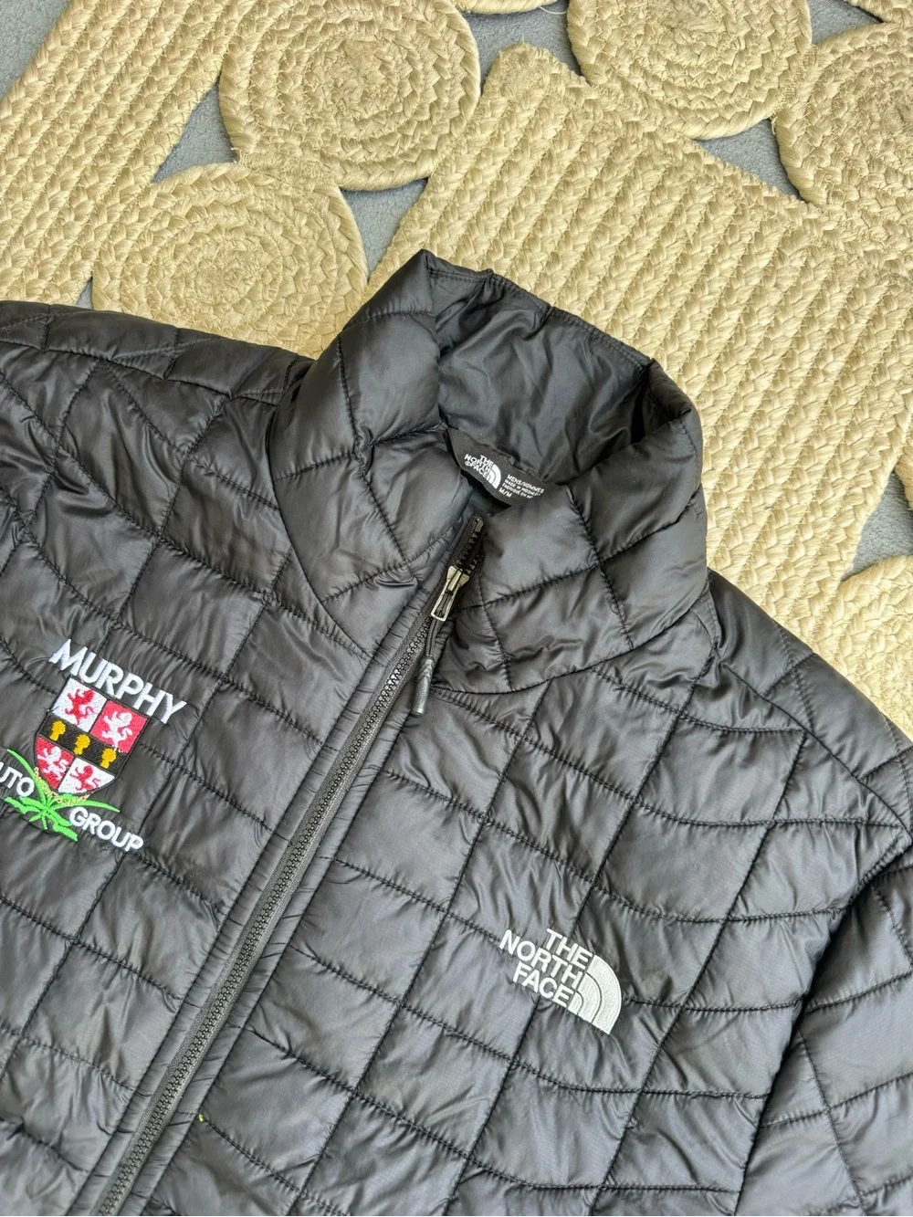 The North Face Black Quilted Insulated Puffer Jacket Men's Size M